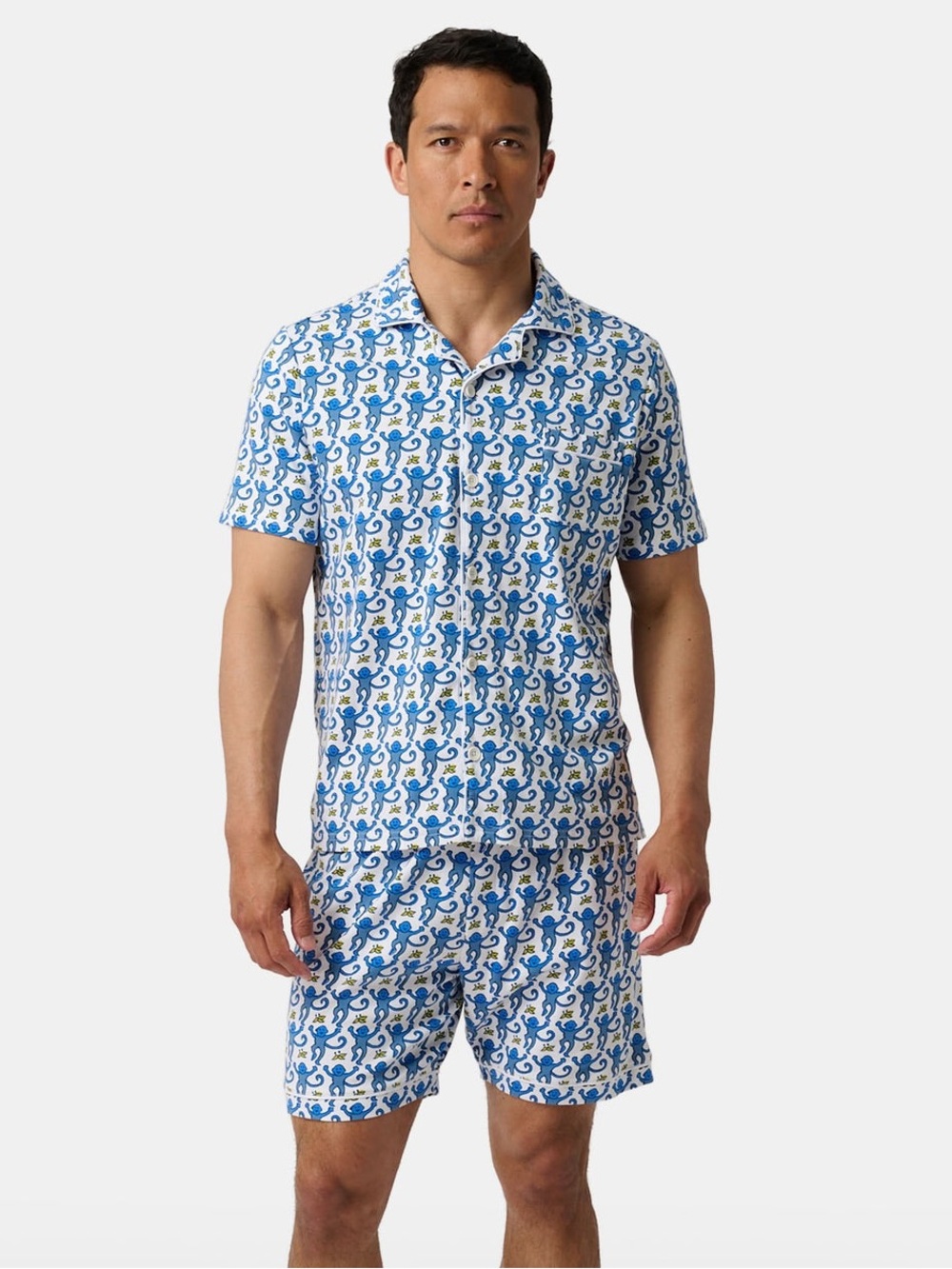 Roller Rabbit Mens Monkey Louie Pajamas lounge set